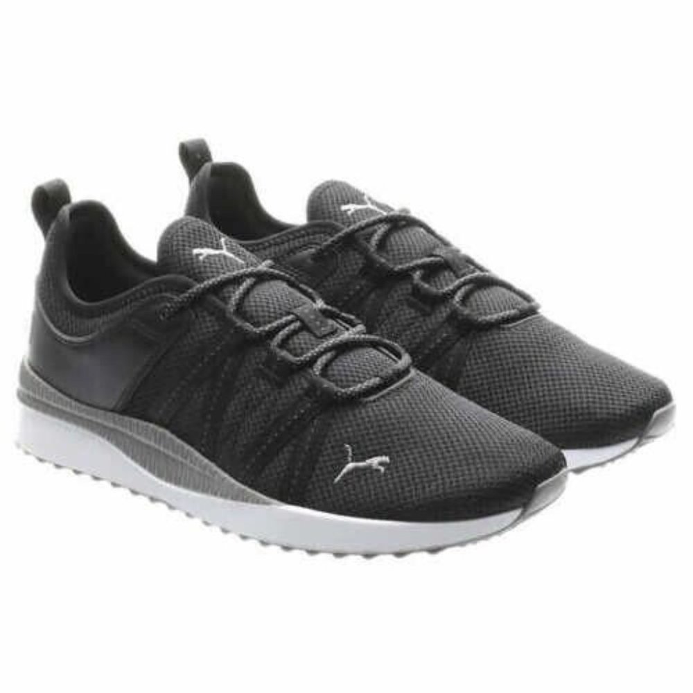 Puma Men's Pacer Next Apex SoftFoam Optical Comfort Shoes--Black